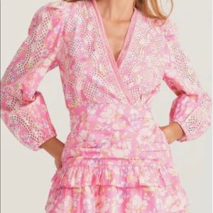 NWT Loveshackfancy Kari mini dress